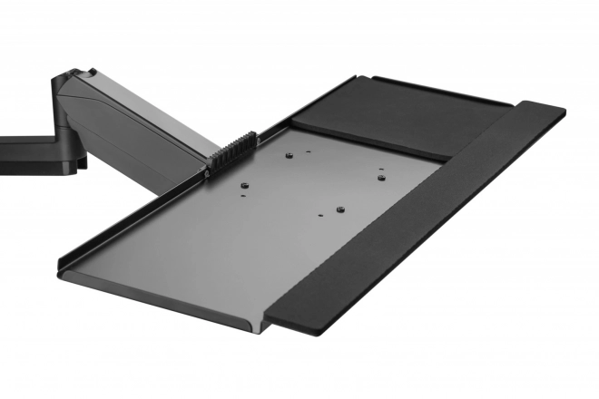 Gemonteerde arm voor 1x LCD en toetsenbord, max. 32 inch