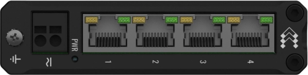 Industriële switch TSW304 4xRJ45 10/100/1000 Mb/s