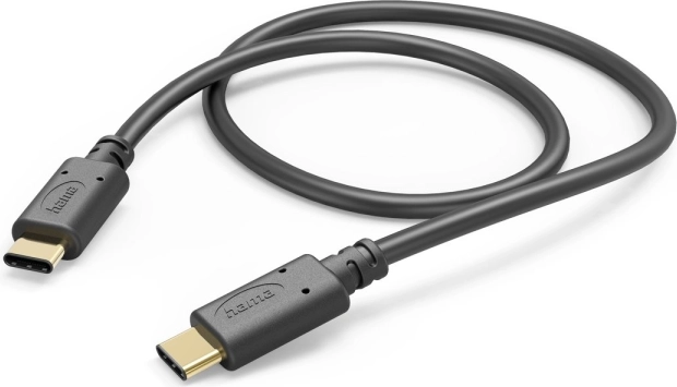 oplaadkabel usb-c – usb-c 1,5 m zwart hama