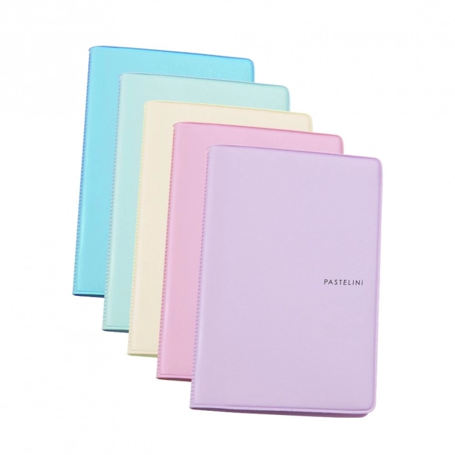 Kaartetui voor loyaliteitskaarten in pastelkleuren