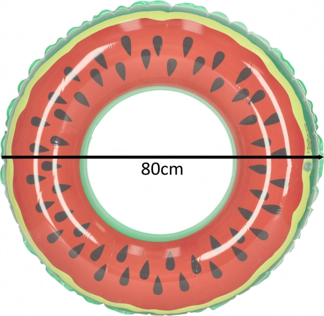 Opblaasbare watermeloen-zwemband 80 cm – 80 cm