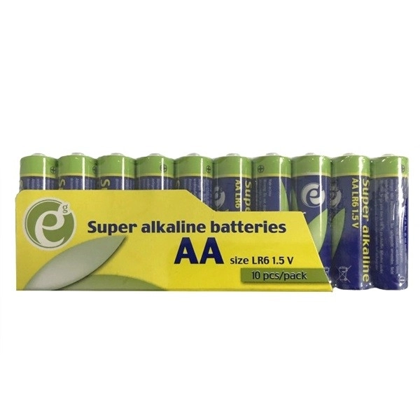 Alkaline batterijen AA 10-pack