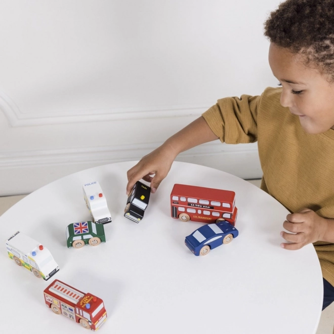 Le Toy Van Set van autootjes Londen
