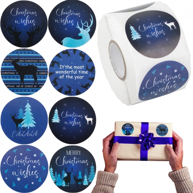 Kerstdecoratieve stickers