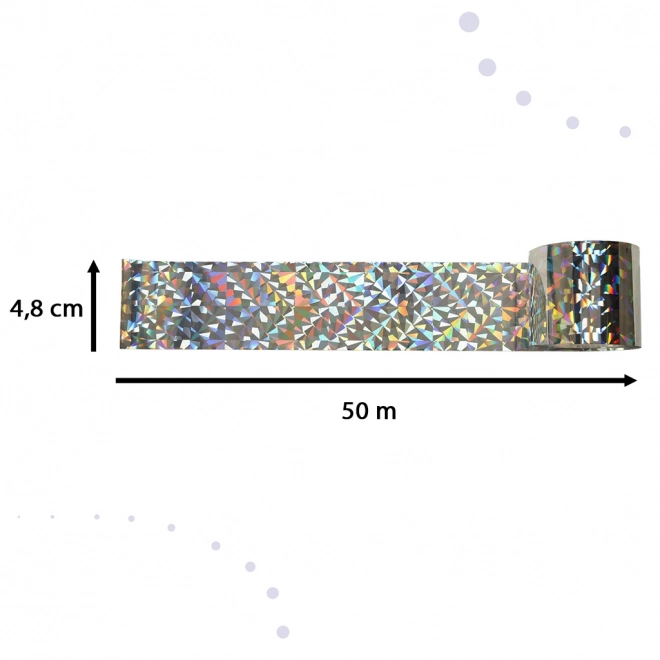 Afweertape tegen vogels 4,8 cm x 50 m