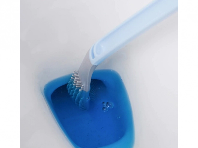 Siliconen WC borstel met hygiënische haak