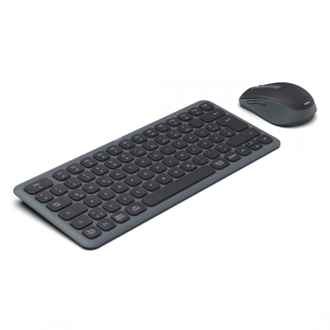Draadloze set toetsenbord en muis Hama WKM-500 zwart-grijs
