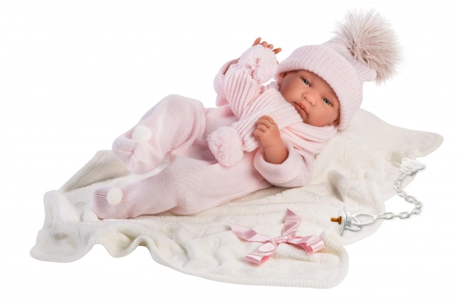 Outfit voor pop baby New Born 43-44 cm