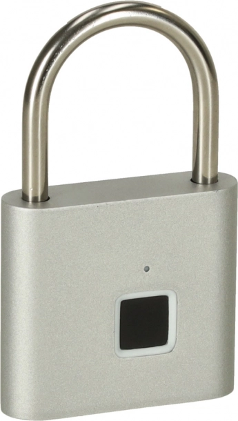Slim hangslot met vingerafdruk, waterbestendig, oplaadbaar via USB