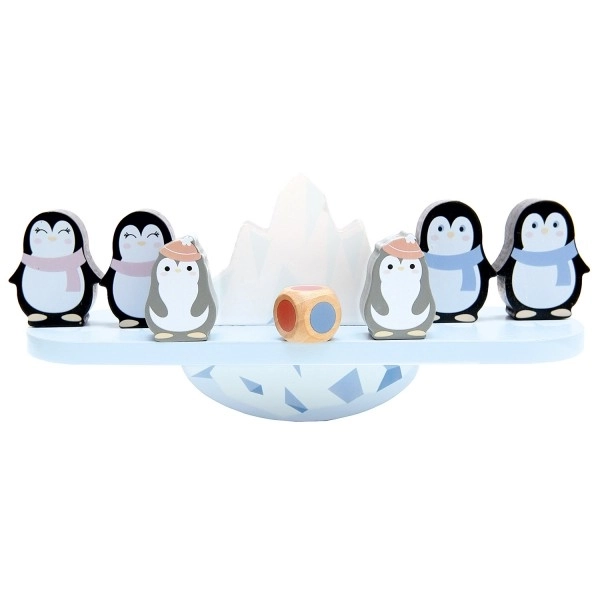 Spel balans pinguïns 8 stuks