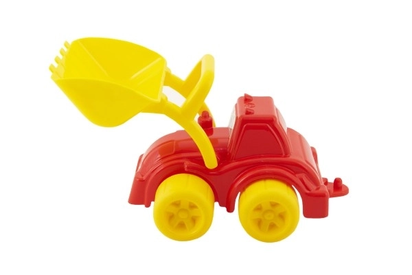 Plastic bouwgraafmachine/lader voor kinderen