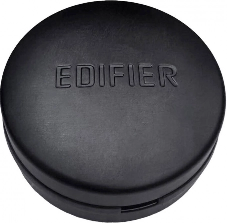 Aluminium etui voor bedrade oordopjes EDIFIER P205/P180 – zwart