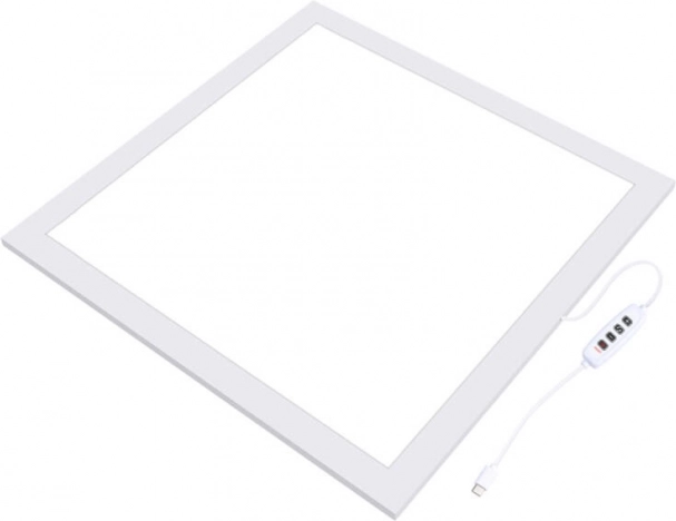 Fotografisch LED-lichtpaneel PULUZ 33,3 cm zonder schaduw