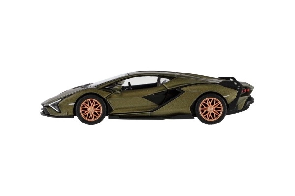 Modelautootje Lamborghini Sián FKP 37 terugtrekmechanisme