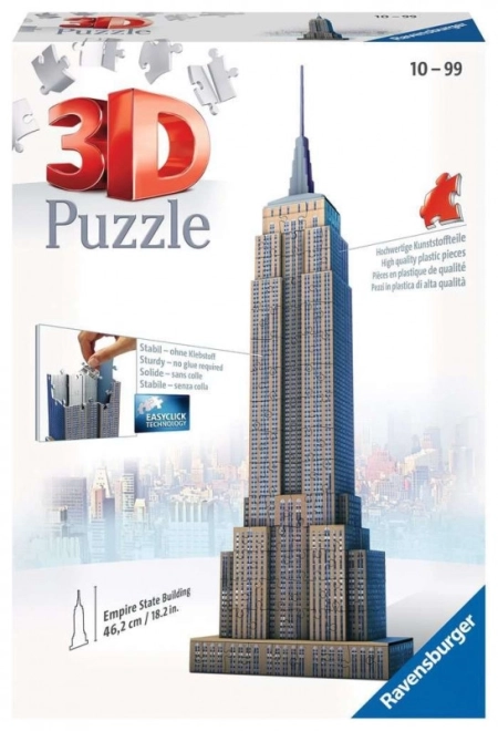 3D-puzzel Empire State Building New York van Ravensburger 216 stukken