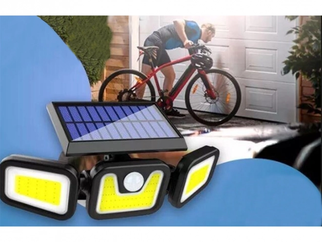 Zonne straatlamp met bewegingssensor en afstandsbediening