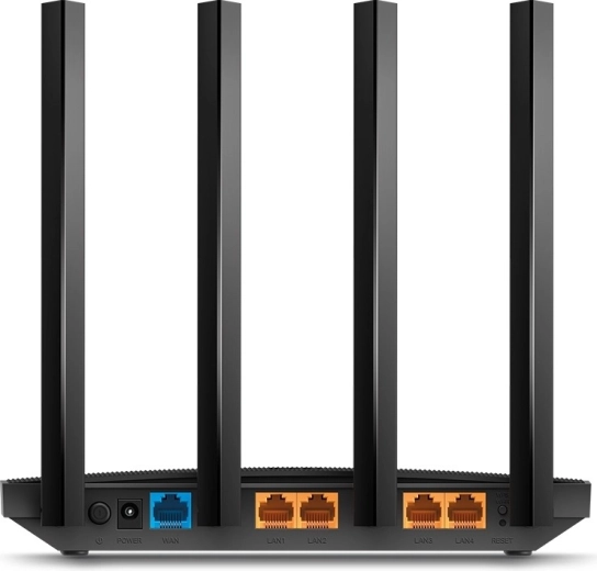 Gigabitpoorten voor snelle bekabelde verbindingen