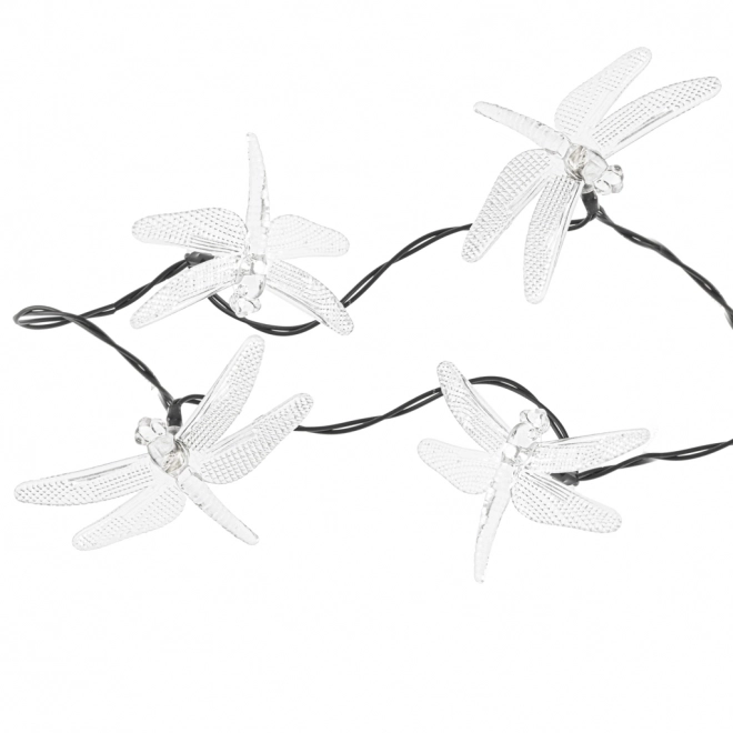 Zonnelichtslinger voor tuin 6,5 m 30 LED warm wit