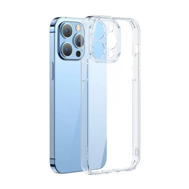 transparante hoesje en gehard glas voor iPhone 14 Plus Baseus SuperCeramic