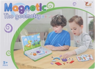 Magnetische bouwset met geometrische vormen