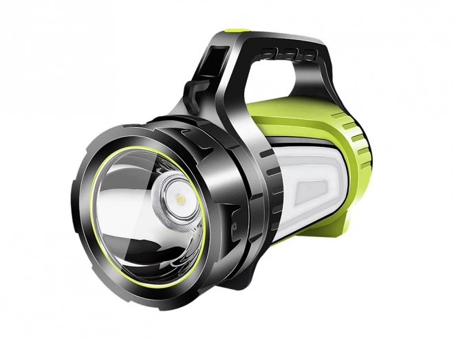 Oplaadbare LED-zaklamp met powerbank voor kamperen
