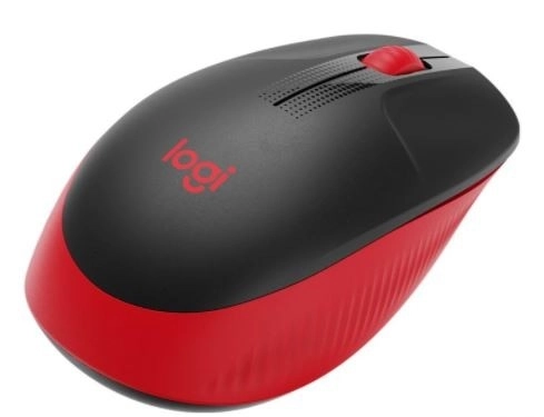 Draadloze muis Logitech M190 Rood