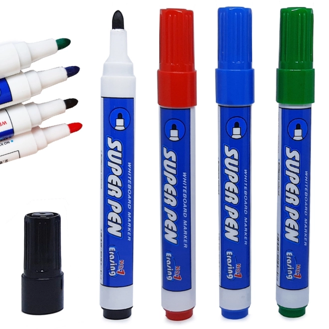 Whiteboard markers set 4 stuks