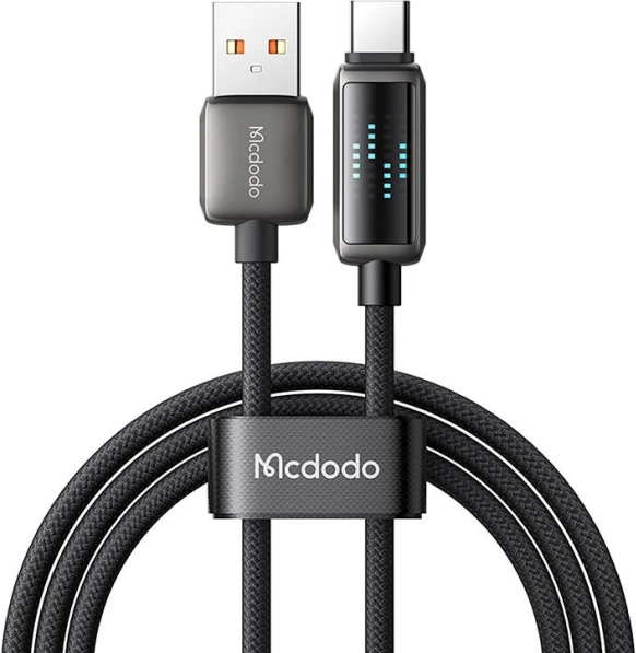 USB-C-kabel Mcdodo met LED-display en snel opladen
