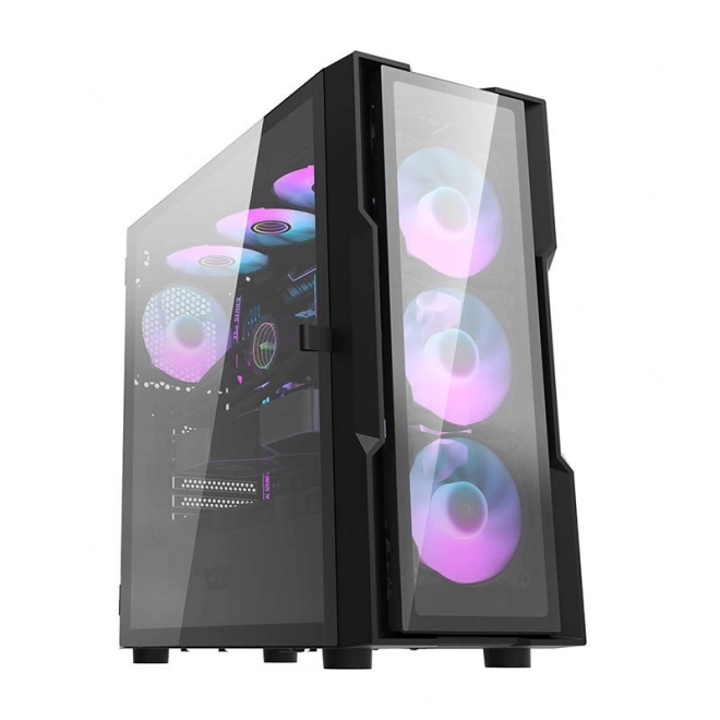 Computerbehuizing met RGB-verlichting Darkflash