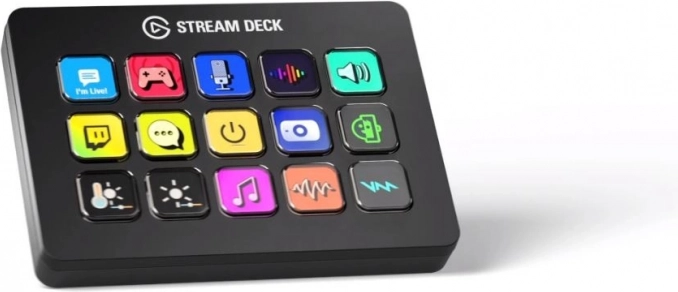 Stream Deck MK.2 bedieningspaneel met 15 LCD-knoppen