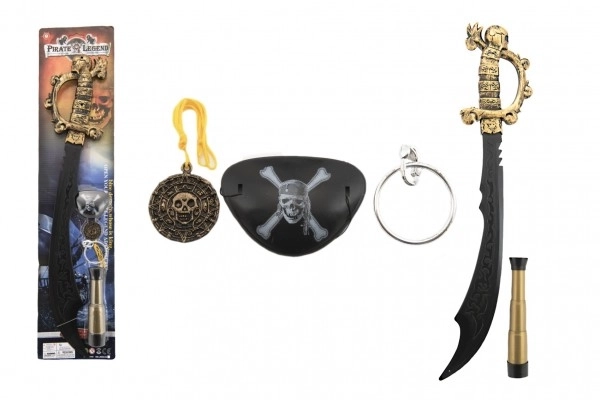 Piratensabel met accessoires 58cm