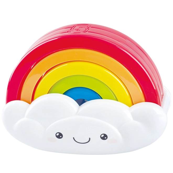 Vrolijk design met een lachend wolkje