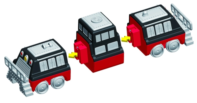 Modulaire voertuigen die stevig blijven zitten