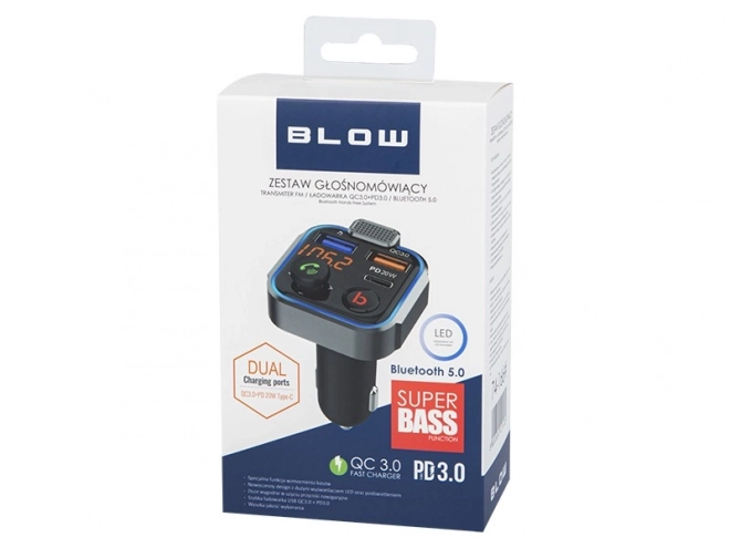 FM Transmitter Bluetooth 5.1 met snelle opladen QC 3.0