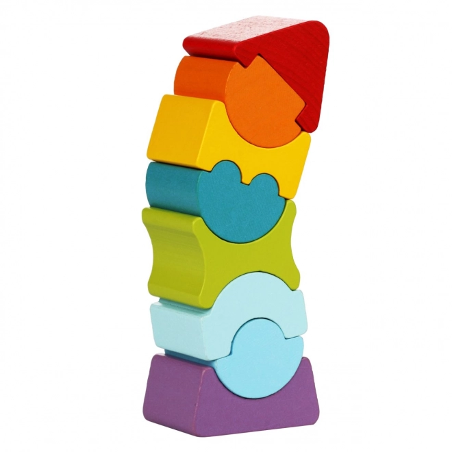 Balans Toren VIII - houten puzzel