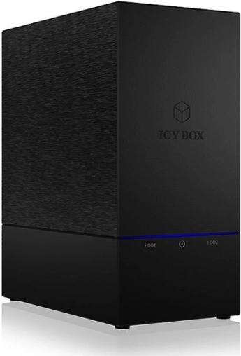 Externe behuizing ICY BOX voor 2× 3,5" HDD met RAID en USB 3.0