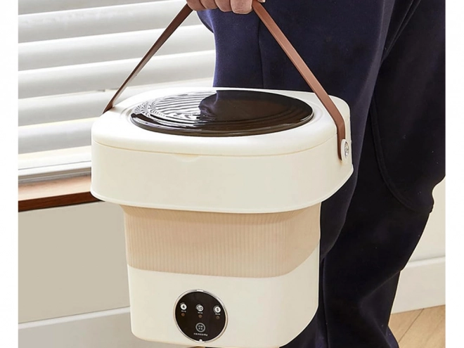 Kleine opvouwbare reiswasmachine 11l