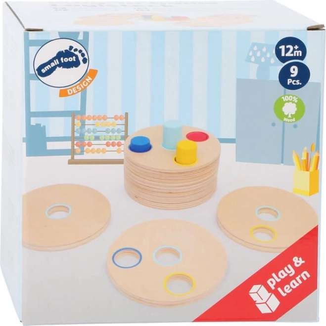 Small Foot Logisch Houten Stapelspel