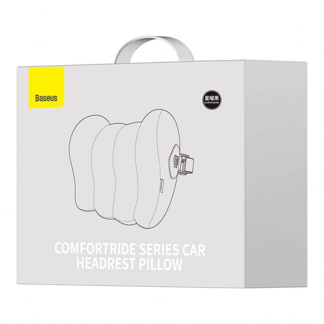 Ergonomisch reiskussen voor hoofdondersteuning Baseus ComfortRide (zwart)