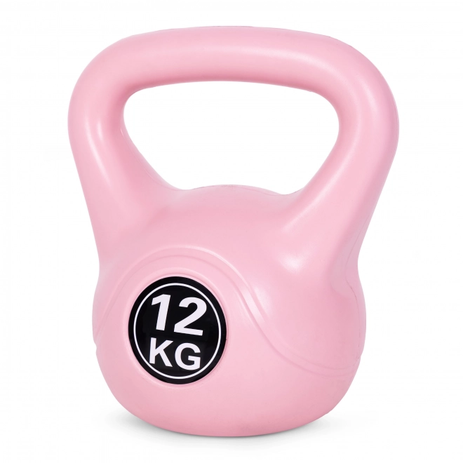 Kettlebell voor oefening roze - 12kg