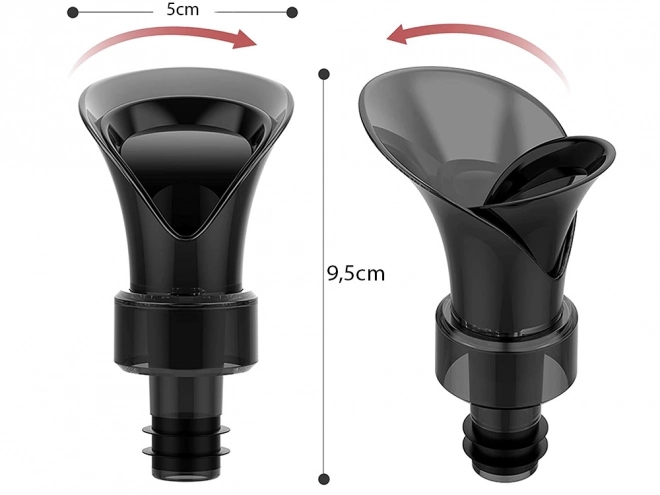 Wijnschenker 2-in-1 met afsluiting