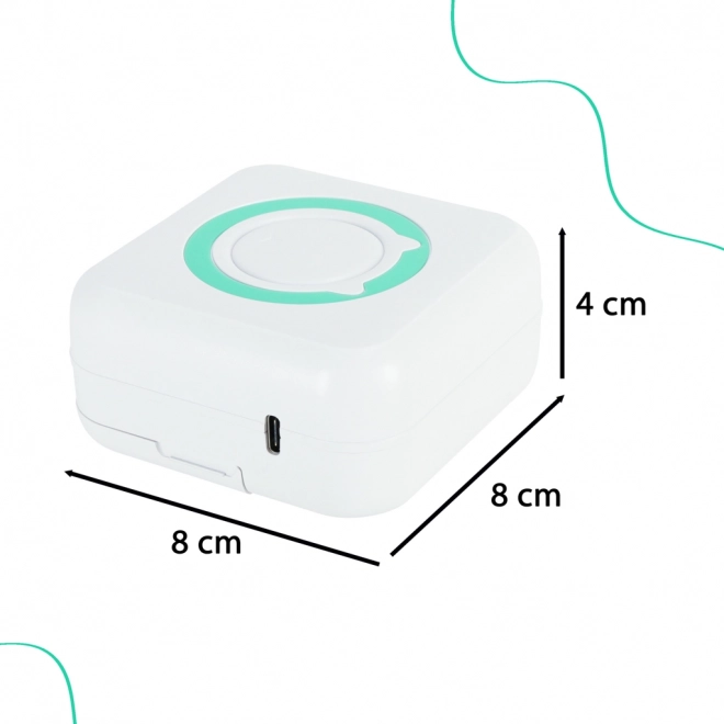 Mini thermische printer voor foto's en notities met Bluetooth