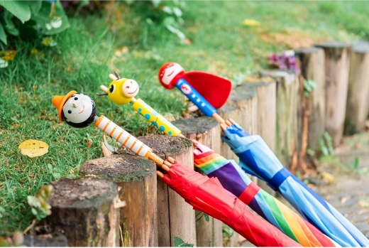 Vrolijke kleuren waar kinderen van houden