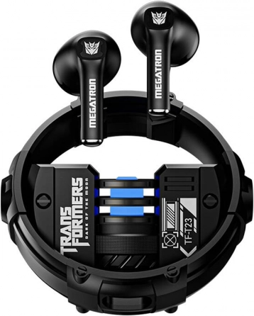 Draadloze TWS-oordopjes TRANSFORMERS met ANC (zwart)