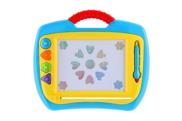 Magnetische tekentablet van plastic 20x15cm in doos 38x32x5cm