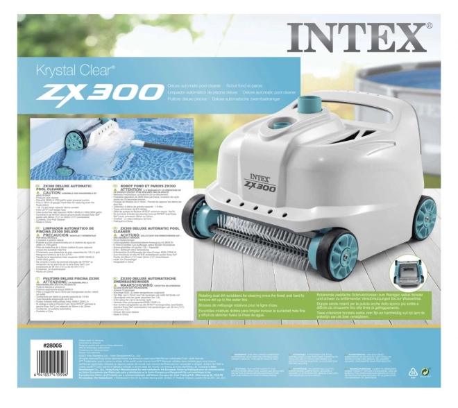 Automatische stofzuiger voor zwembadreiniging Intex ZX300