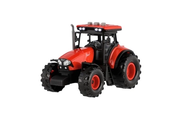 Tractor Zetor met aanhanger op vliegwiel met verlichting en geluid