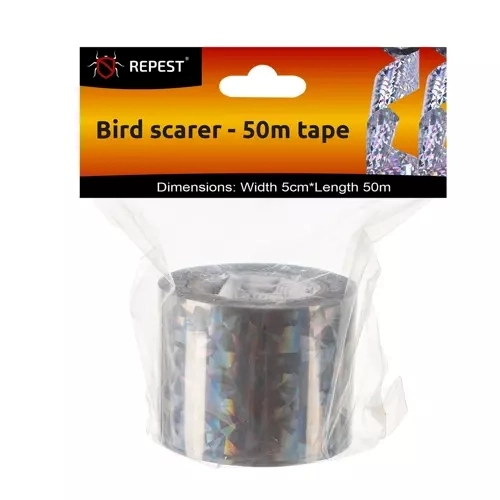 Holografische afschrikkende tape 50m Repest