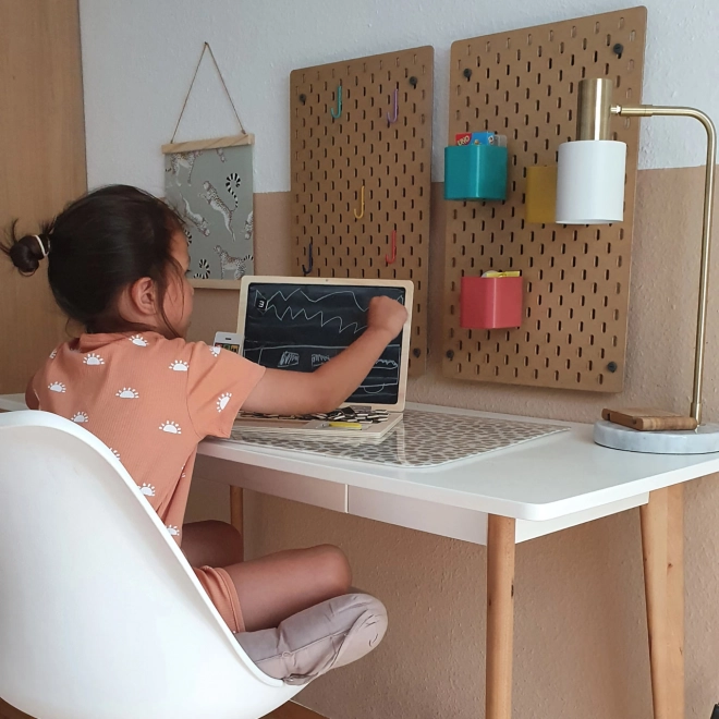 Magnetische houten laptop Small Foot