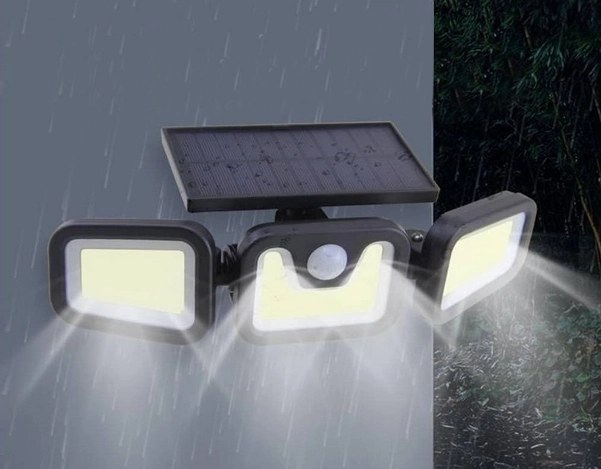 Zonne straatlamp met bewegingssensor en afstandsbediening